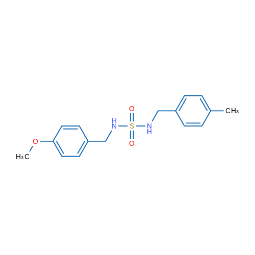 [(4-Methoxyphenyl)methyl]({[(4-methylphenyl)methyl]sulfamoyl})amine 1g