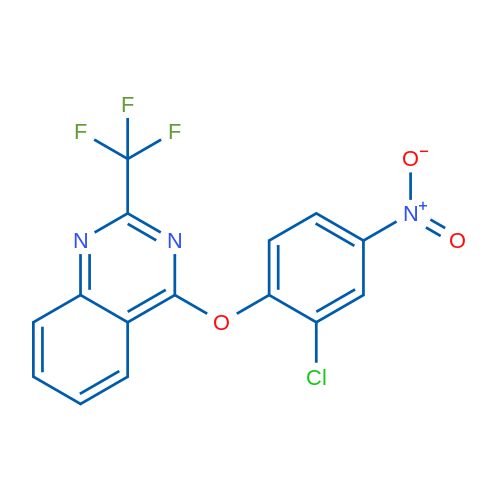 4-(2-Chloro-4-nitrophenoxy)-2-(trifluoromethyl)quinazoline 1g