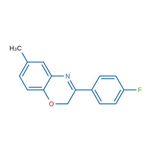 3-(4-Fluorophenyl)-6-methyl-2H-1,4-benzoxazine 1g