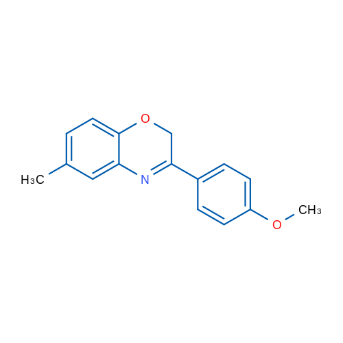 3-(4-Methoxyphenyl)-6-methyl-2H-1,4-benzoxazine 1g
