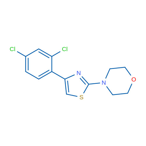 4-[4-(2,4-Dichlorophenyl)-1,3-thiazol-2-yl]morpholine 1g