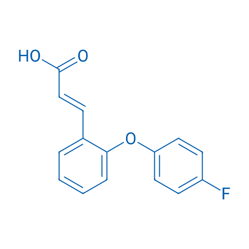 3-(2-(4-Fluorophenoxy)phenyl)acrylic acid 1g