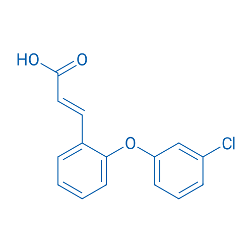 3-[2-(3-Chlorophenoxy)phenyl]acrylic acid 1g