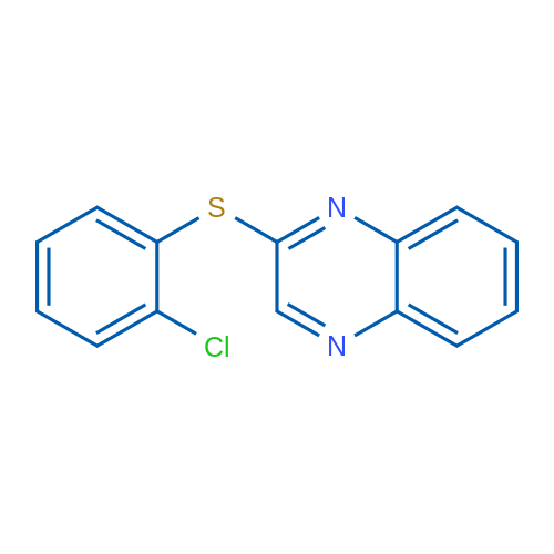 2-[(2-Chlorophenyl)sulfanyl]quinoxaline 1g