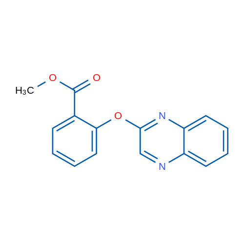 Methyl 2-(quinoxalin-2-yloxy)benzoate 1g