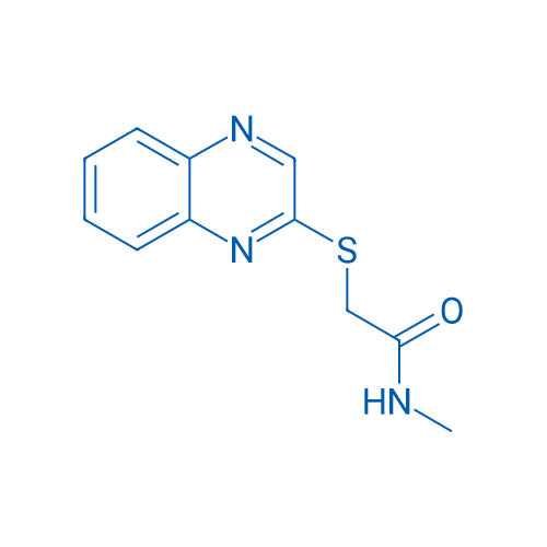 N-Methyl-2-(quinoxalin-2-ylsulfanyl)acetamide 1g