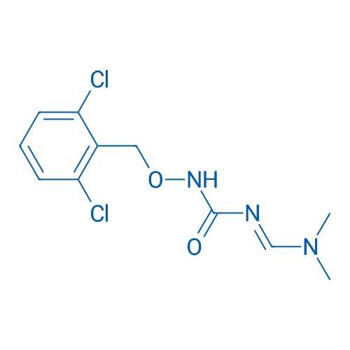 1-[(2,6-Dichlorophenyl)methoxy]-3-[(1E)-(dimethylamino)methylidene]urea 1g