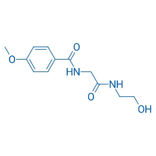 N-(2-((2-Hydroxyethyl)amino)-2-oxoethyl)-4-methoxybenzamide 5g
