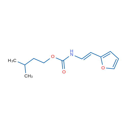 3-Methylbutyl N-[(E)-2-(furan-2-yl)ethenyl]carbamate 1g