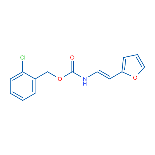 (2-Chlorophenyl)methyl N-[(E)-2-(furan-2-yl)ethenyl]carbamate 1g