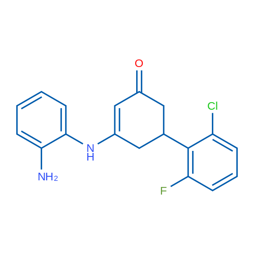 3-[(2-Aminophenyl)amino]-5-(2-chloro-6-fluorophenyl)cyclohex-2-en-1-one 1g