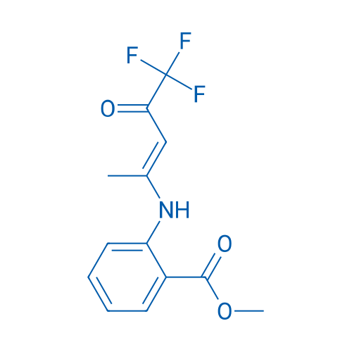 Methyl 2-{[(2E)-5,5,5-trifluoro-4-oxopent-2-en-2-yl]amino}benzoate 1g