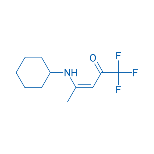 (3Z)-4-(Cyclohexylamino)-1,1,1-trifluoropent-3-en-2-one 1g