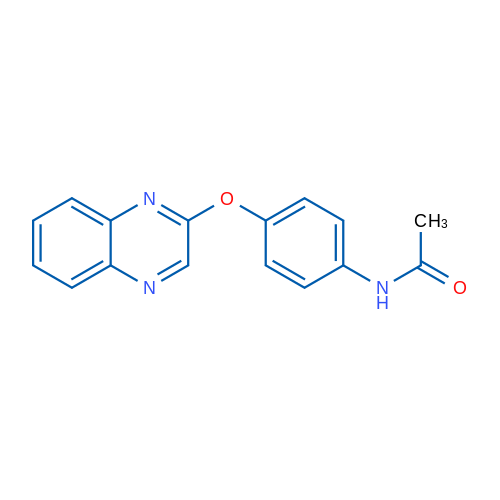 N-[4-(Quinoxalin-2-yloxy)phenyl]acetamide 1g