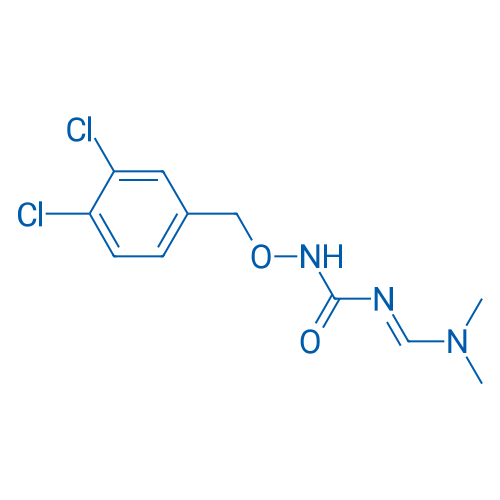 1-[(3,4-Dichlorophenyl)methoxy]-3-[(1E)-(dimethylamino)methylidene]urea 1g
