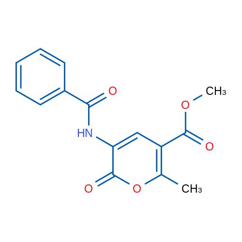 Methyl 3-benzamido-6-methyl-2-oxo-2H-pyran-5-carboxylate 5g