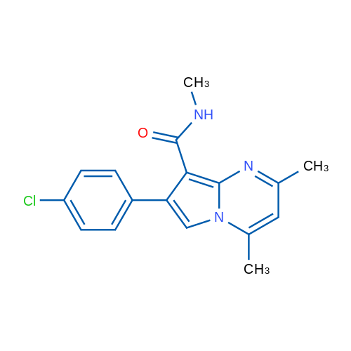 7-(4-Chlorophenyl)-N,2,4-trimethylpyrrolo[1,2-a]pyrimidine-8-carboxamide 1g