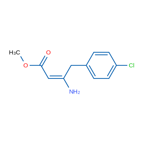 Methyl (2E)-3-amino-4-(4-chlorophenyl)but-2-enoate 1g