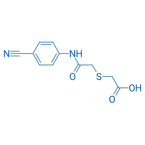 2-({[(4-cyanophenyl)carbamoyl]methyl}sulfanyl)acetic acid 1g