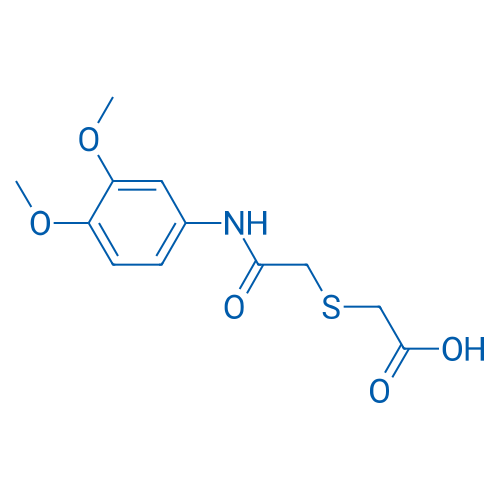 2-((2-((3,4-Dimethoxyphenyl)amino)-2-oxoethyl)thio)acetic acid 1g