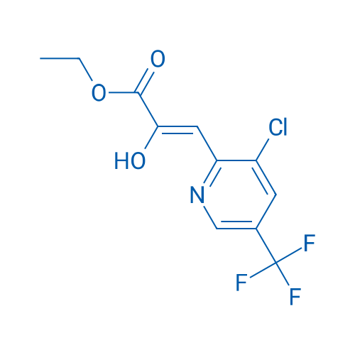 Ethyl (2Z)-3-[3-chloro-5-(trifluoromethyl)pyridin-2-yl]-2-hydroxyprop-2-enoate 1g