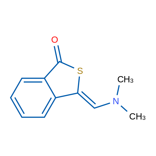 (3Z)-3-[(Dimethylamino)methylidene]-1,3-dihydro-2-benzothiophen-1-one 1g