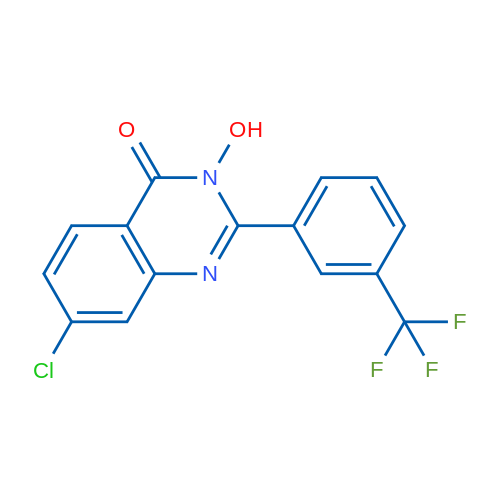 7-Chloro-3-hydroxy-2-[3-(trifluoromethyl)phenyl]-3,4-dihydroquinazolin-4-one 1g