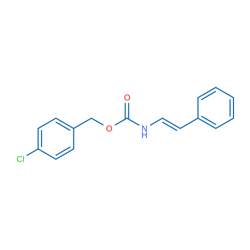 (4-Chlorophenyl)methyl N-[(E)-2-phenylethenyl]carbamate 1g