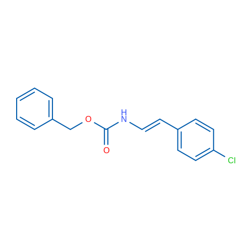 Benzyl N-[(E)-2-(4-chlorophenyl)ethenyl]carbamate 1g