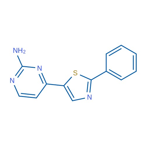 4-(2-Phenyl-1,3-thiazol-5-yl)pyrimidin-2-amine 1g