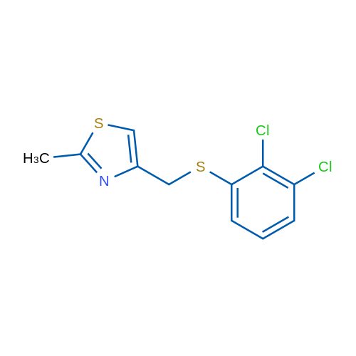 4-{[(2,3-dichlorophenyl)sulfanyl]methyl}-2-methyl-1,3-thiazole 1g