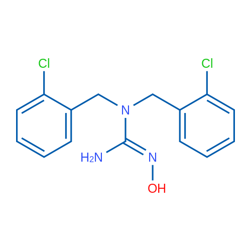 (E)-N,N-Bis[(2-chlorophenyl)methyl]-N''-hydroxyguanidine 1g
