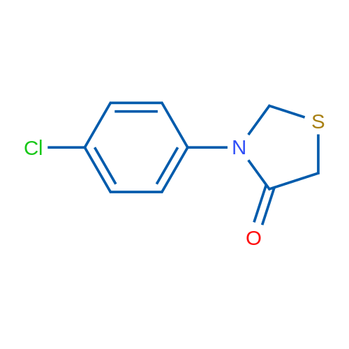 3-(4-Chlorophenyl)-1,3-thiazolidin-4-one 1g