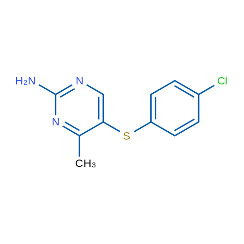 5-[(4-Chlorophenyl)sulfanyl]-4-methylpyrimidin-2-amine 1g