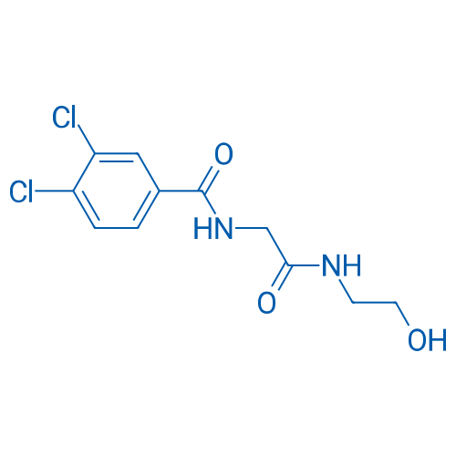 2-[(3,4-Dichlorophenyl)formamido]-N-(2-hydroxyethyl)acetamide 1g