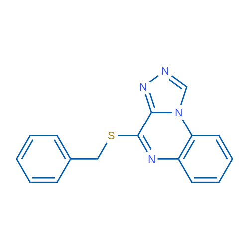 4-(Benzylsulfanyl)-[1,2,4]triazolo[4,3-a]quinoxaline 1g