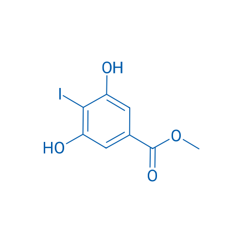 Methyl 3,5-dihydroxy-4-iodobenzoate 1g