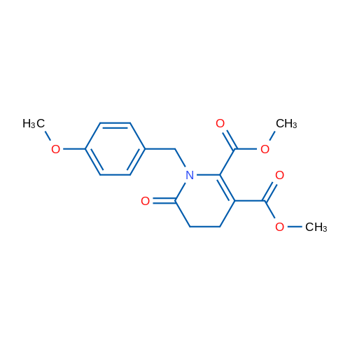 2,3-Dimethyl 1-[(4-methoxyphenyl)methyl]-6-oxo-1,4,5,6-tetrahydropyridine-2,3-dicarboxylate 1g