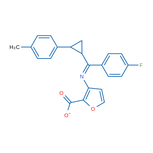 (Z)-[(4-Fluorophenyl)[2-(4-methylphenyl)cyclopropyl]methylidene]amino furan-2-carboxylate 1g