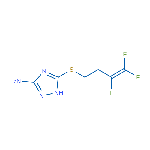5-[(3,4,4-Trifluorobut-3-en-1-yl)sulfanyl]-1H-1,2,4-triazol-3-amine 1g