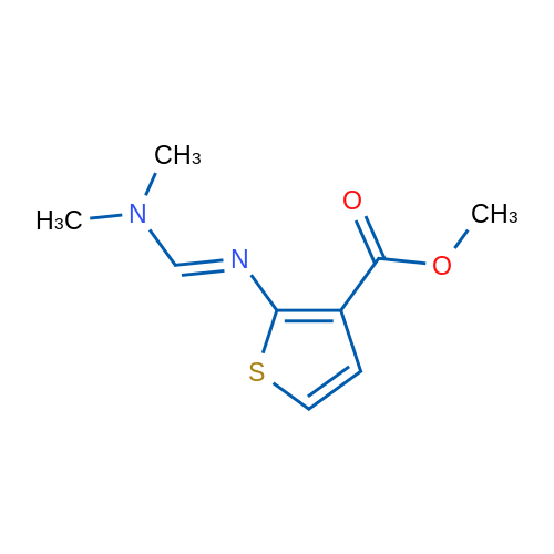 Methyl 2-[(E)-[(dimethylamino)methylidene]amino]thiophene-3-carboxylate 1g