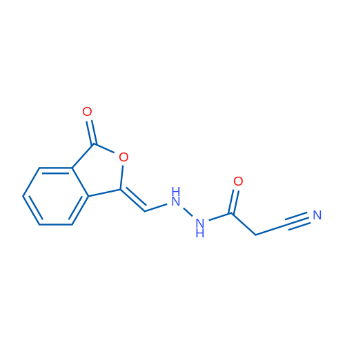 2-Cyano-N'-{[(1Z)-3-oxo-1,3-dihydro-2-benzofuran-1-ylidene]methyl}acetohydrazide 1g
