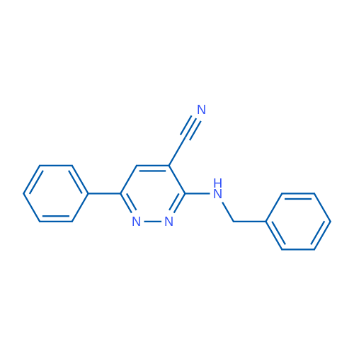 3-(Benzylamino)-6-phenylpyridazine-4-carbonitrile 1g