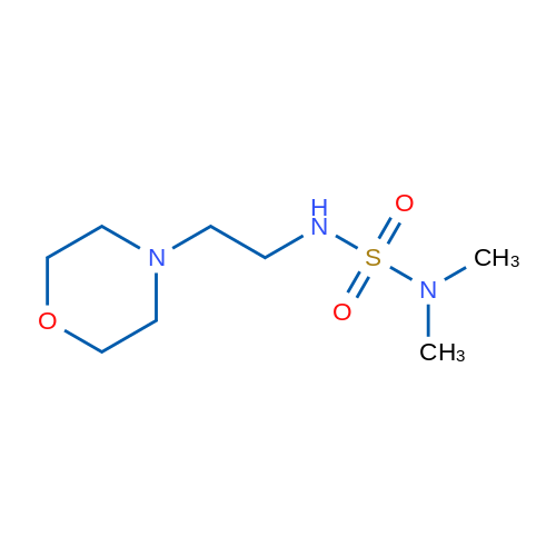Dimethyl({[2-(morpholin-4-yl)ethyl]sulfamoyl})amine 1g