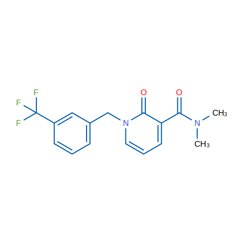 N,N-Dimethyl-2-oxo-1-{[3-(trifluoromethyl)phenyl]methyl}-1,2-dihydropyridine-3-carboxamide 1g