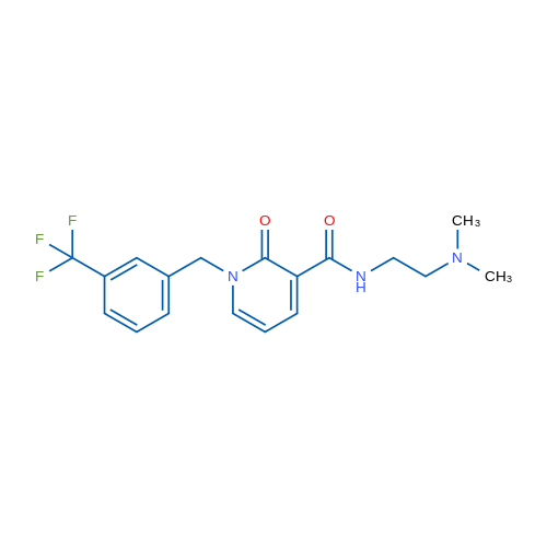 N-[2-(Dimethylamino)ethyl]-2-oxo-1-{[3-(trifluoromethyl)phenyl]methyl}-1,2-dihydropyridine-3-carboxamide 1g