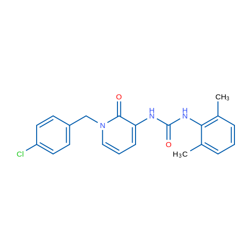3-{1-[(4-chlorophenyl)methyl]-2-oxo-1,2-dihydropyridin-3-yl}-1-(2,6-dimethylphenyl)urea 1g