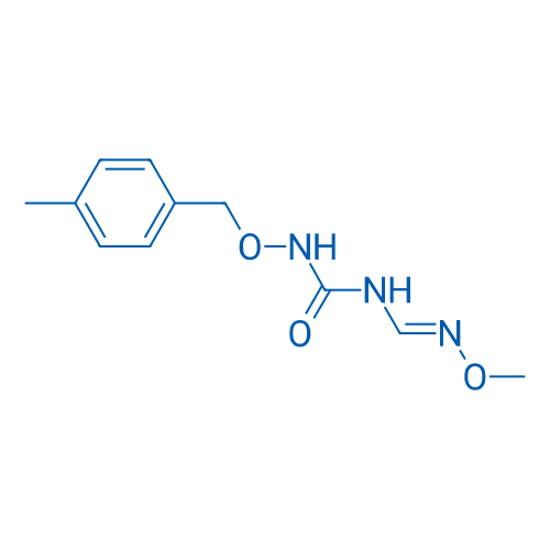 3-[(1E)-(Methoxyimino)methyl]-1-[(4-methylphenyl)methoxy]urea 1g