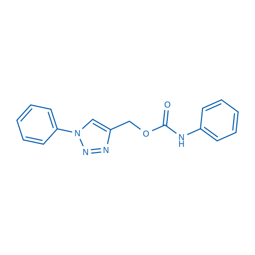 (1-Phenyl-1H-1,2,3-triazol-4-yl)methyl N-phenylcarbamate 100mg