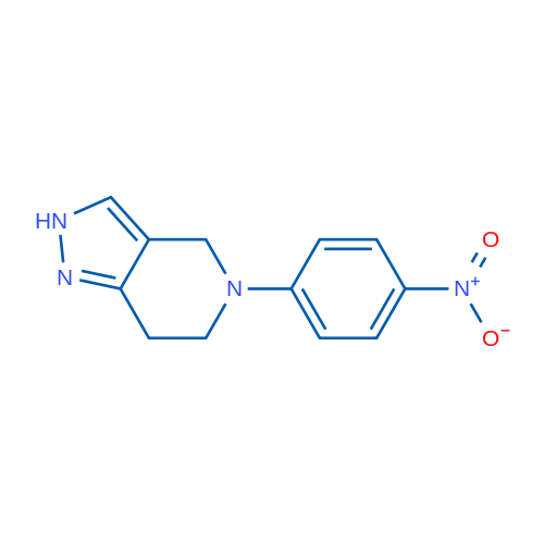 5-(4-Nitrophenyl)-2H,4H,5H,6H,7H-pyrazolo[4,3-c]pyridine 1g